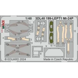 Mi-24P SPACE, 1/48 - Eduard Accessories 3DL48199