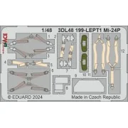 Mi-24P SPACE, 1/48 - Eduard Accessories 3DL48199