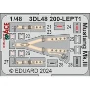 Mustang Mk.III SPACE, 1/48 - Eduard Accessories 3DL48200
