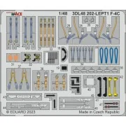 F-4C SPACE, 1/48 - Eduard Accessories 3DL48202 F-4C SPACE, 1/48 - Eduard Accessories 3DL48202