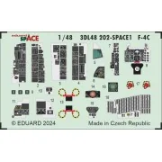 F-4C SPACE - Eduard Accessories 3DL48202