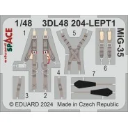 MiG-35 SPACE HOBBY BOSS, 1/48 - Eduard Accessories 3DL48204