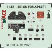 P-40E SPACE EDUARD, 1/48 - Eduard Accessories 3DL48208 P-40E SPACE EDUARD, 1/48 - Eduard Accessories 3DL48208