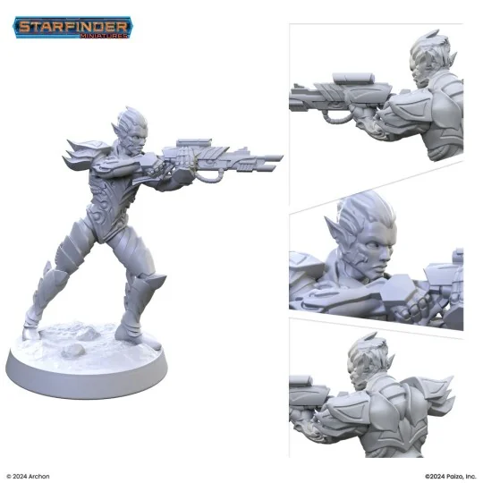 Masters of the Universe Miniatures: ALT DROW ENFORCER - Archon Stud...