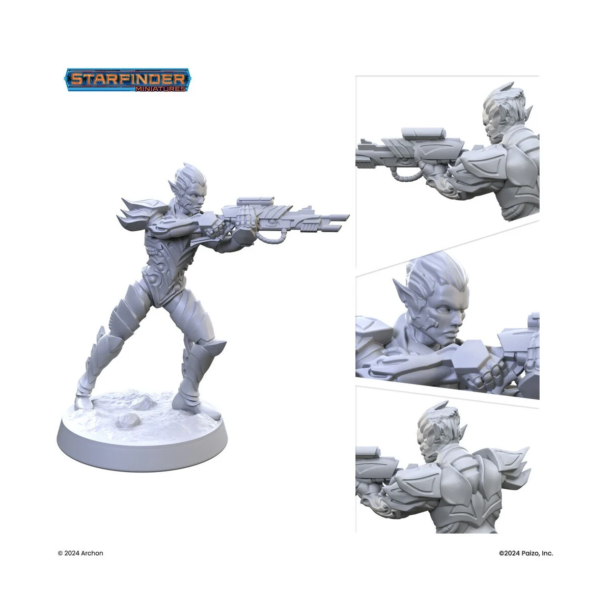 Masters of the Universe Miniatures: ALT DROW ENFORCER - Archon Stud...