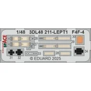 F4F-4 SPACE ACADEMY - Eduard Accessories 3DL48211