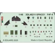 F4F-4 SPACE ACADEMY - Eduard Accessories 3DL48211