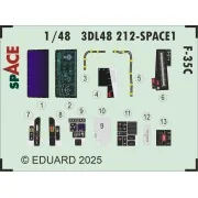 F-35C SPACE TAMIYA - Eduard Accessories 3DL48212