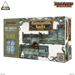 Dungeons & Lasers PATHFINDER TERRAIN: ABOMINATION VAULTS Pre-painte...