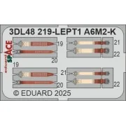 A6M2-K SPACE EDUARD, 1/48 - Eduard Accessories 3DL48219