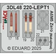 A6M5 Zero (Nakajima) SPACE EDUARD, 1/48 - Eduard Accessories 3DL48220