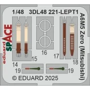 A6M5 Zero (Mitsubishi) SPACE FINE MOLDS, 1/48 - Eduard Accessories ...
