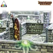 Dungeons & Lasers PATHFINDER TERRAIN: ABOMINATION VAULTS Pre-painte...