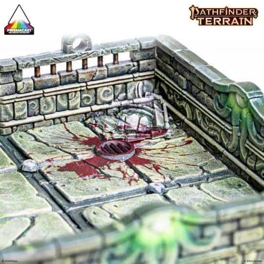 Dungeons & Lasers PATHFINDER TERRAIN: ABOMINATION VAULTS Pre-painte...