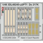 Do 217K SPACE ICM - Eduard Accessories 3DL48240