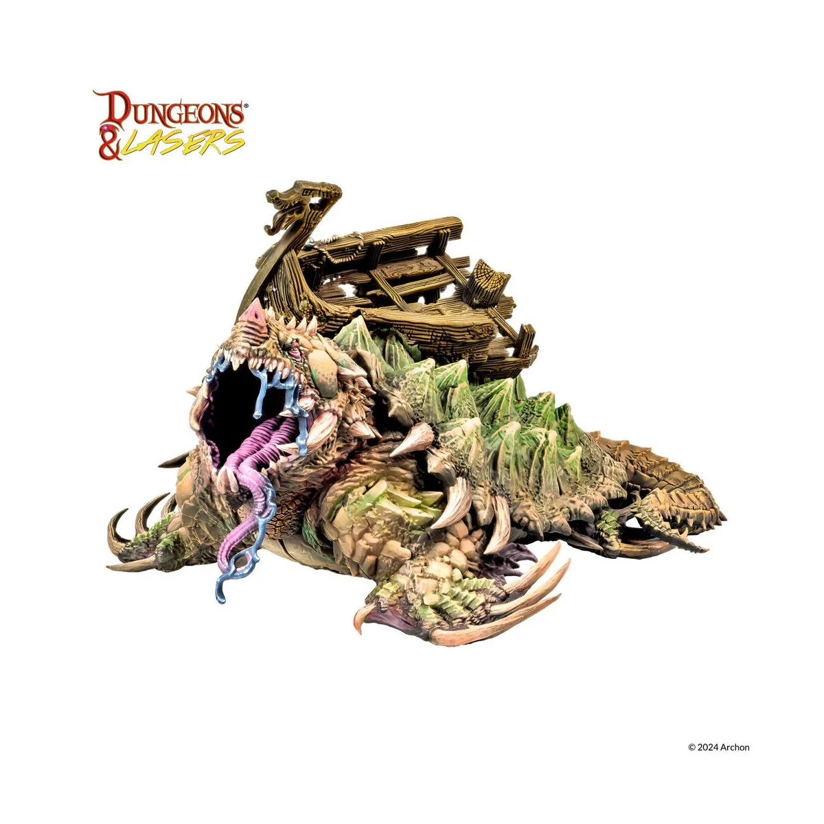 Dungeons & Lasers Miniatures: DRAGON TURTLE - Archon Studio DNL0086