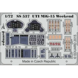 UTI MiG-15 Weekend for Eduard, 1/72 - Eduard Accessories SS537