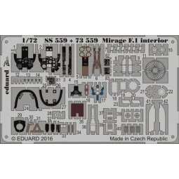 Mirage F.1 interior for Special Hobby - Eduard Accessories SS559