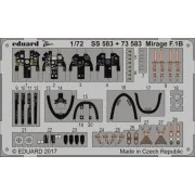Mirage F.1B for Special Hobby - Eduard Accessories SS583