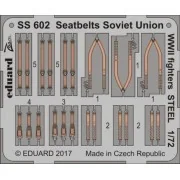 Seatbelts Soviet Union WW2 fighters STEE - Eduard Accessories SS602