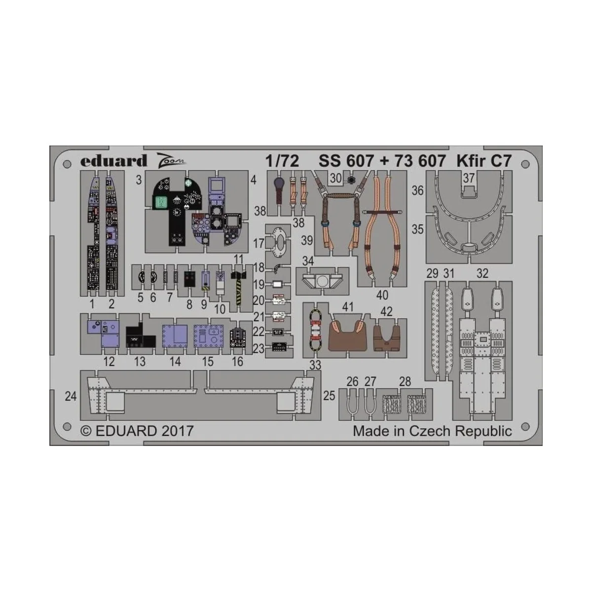 KFI C7 for AMK - Eduard Accessories SS607