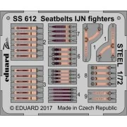 Seatbelts IJN fighters STEEL, 1/72 - Eduard Accessories SS612