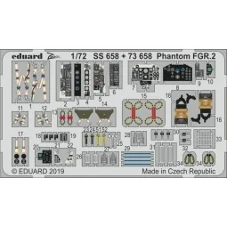 Phantom FGR.2 for Airfix, 1/72 - Eduard Accessories SS658
