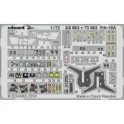 F/A-18A for Academy, 1/72 - Eduard Accessories SS663