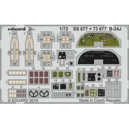 B-24J for Hasegawa - Eduard Accessories SS677