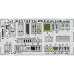 EF-2000 Typhoon Single Seater for Revell, 1/72 - Eduard Accessories...