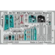 MiG-21MF fighter-bomber Weekend for Eduard - Eduard Accessories SS701