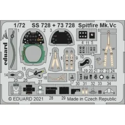 Spitfire Mk.Vc for Airfix - Eduard Accessories SS728