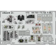 F-4EJ 1/72 FINE MOLDS, 1/72 - Eduard Accessories SS735