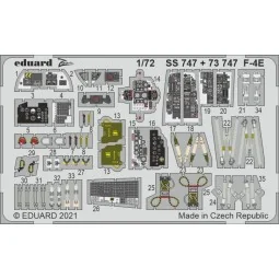 F-4E 1/72 for FINE MOLDS, 1/72 - Eduard Accessories SS747