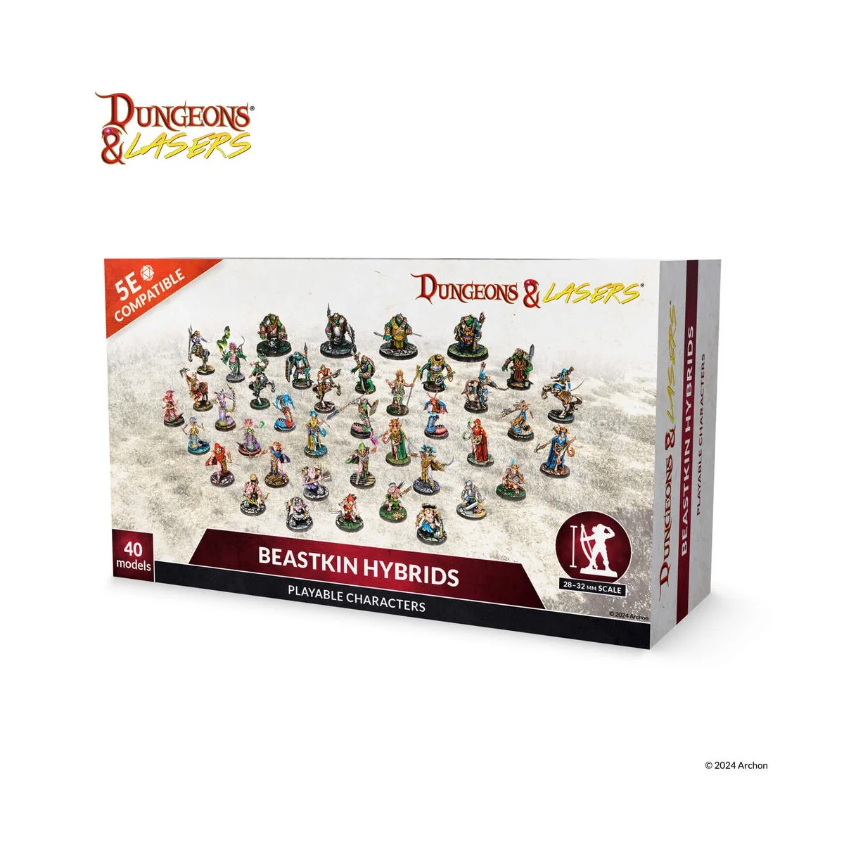 Dungeons & Lasers Miniatures: BEASTKIN HYBRIDS: PLAYABLE CHARACTERS...