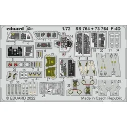 F-4D for FINE MOLDS - Eduard Accessories SS764