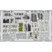 F-4D for FINE MOLDS, 1/72 - Eduard Accessories SS764