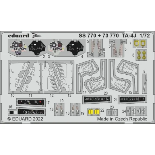 TA-4J 1/72 - Eduard Accessories SS770