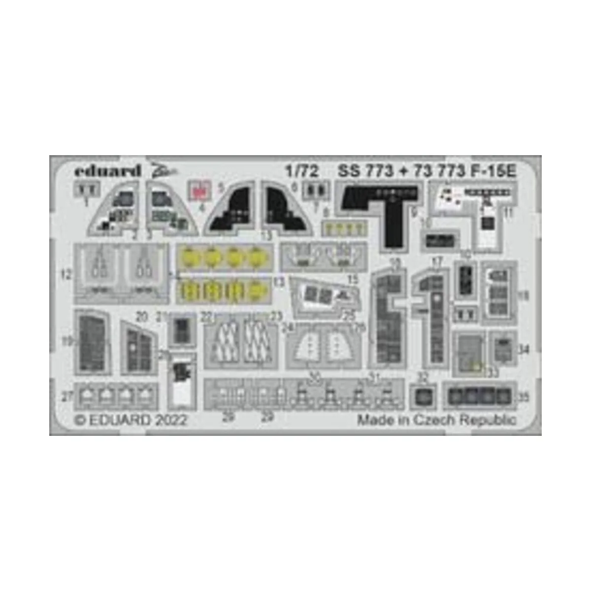 F-15E 1/72 - Eduard Accessories SS773