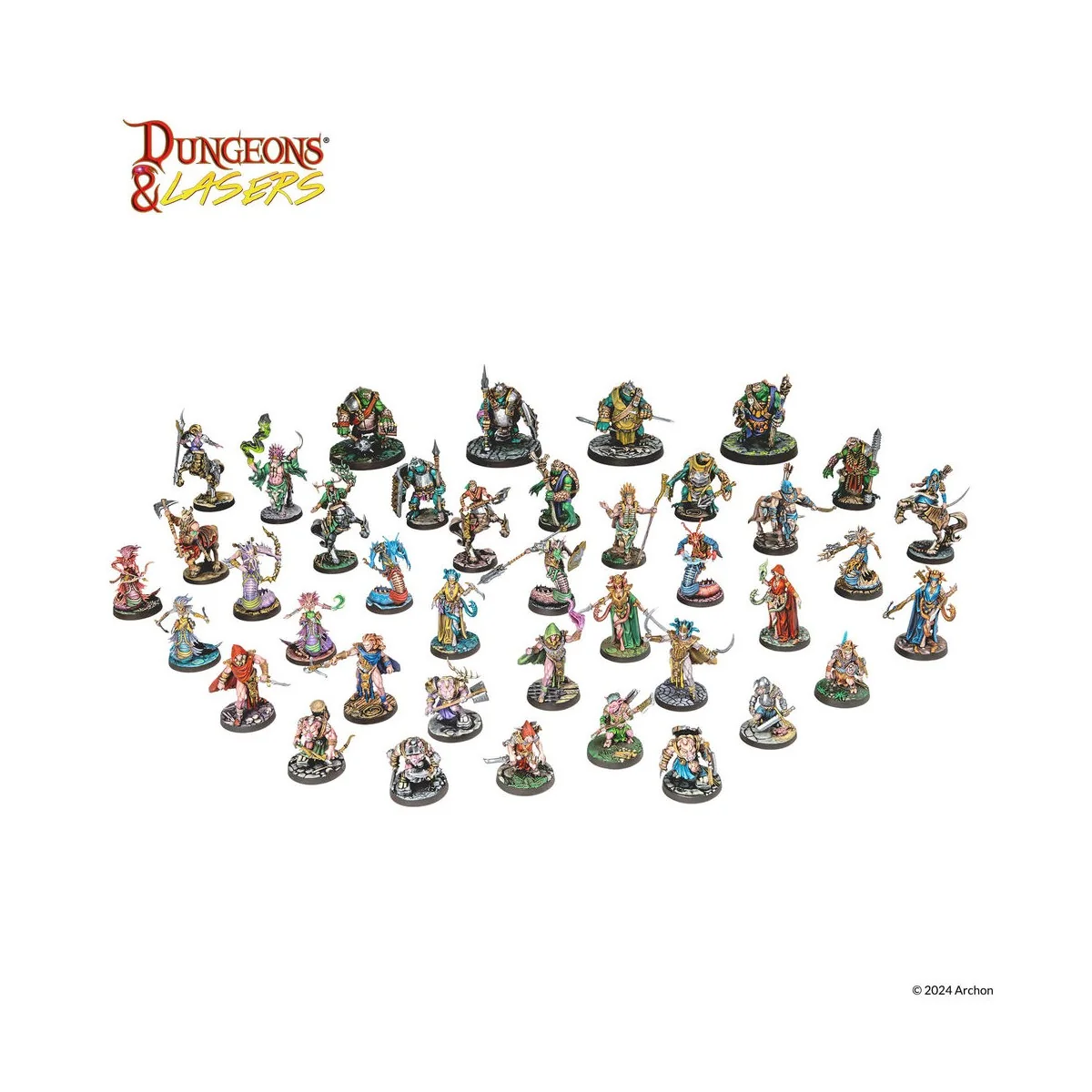 Dungeons & Lasers Miniatures: BEASTKIN HYBRIDS: PLAYABLE CHARACTERS...