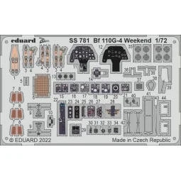 Bf 110G-4 Weekend for EDUARD - Eduard Accessories SS781