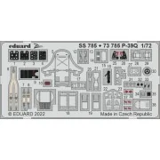P-39Q for ARMA HOBBY, 1/72 - Eduard Accessories SS785