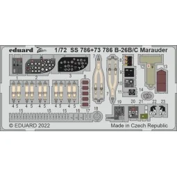 B-26B/C Marauder for HASEGAWA / HOBBY 2000 - Eduard Accessories SS786