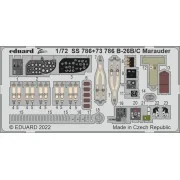 B-26B/C Marauder for HASEGAWA / HOBBY 2000, 1/72 - Eduard Accessori... B-26B/C Marauder for HASEGAWA / HOBBY 2000, 1/72 - Eduard Accessori...