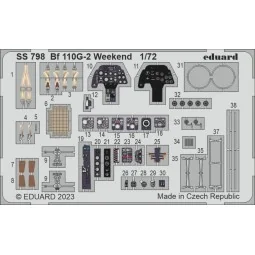 Bf 110G-2 Weekend 1/72 EDUARD, 1/72 - Eduard Accessories SS798