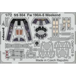 Fw 190A-5 Weekend 1/72 EDUARD, 1/72 - Eduard Accessories SS804