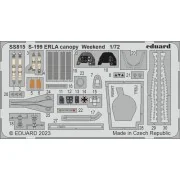 S-199 Erla canopy Weekend 1/72 - Eduard Accessories SS815