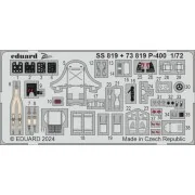 P-400 1/72 ARMA HOBBY, 1/72 - Eduard Accessories SS819