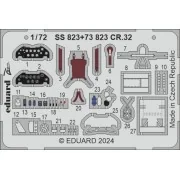 CR.32 ITALERI - Eduard Accessories SS823