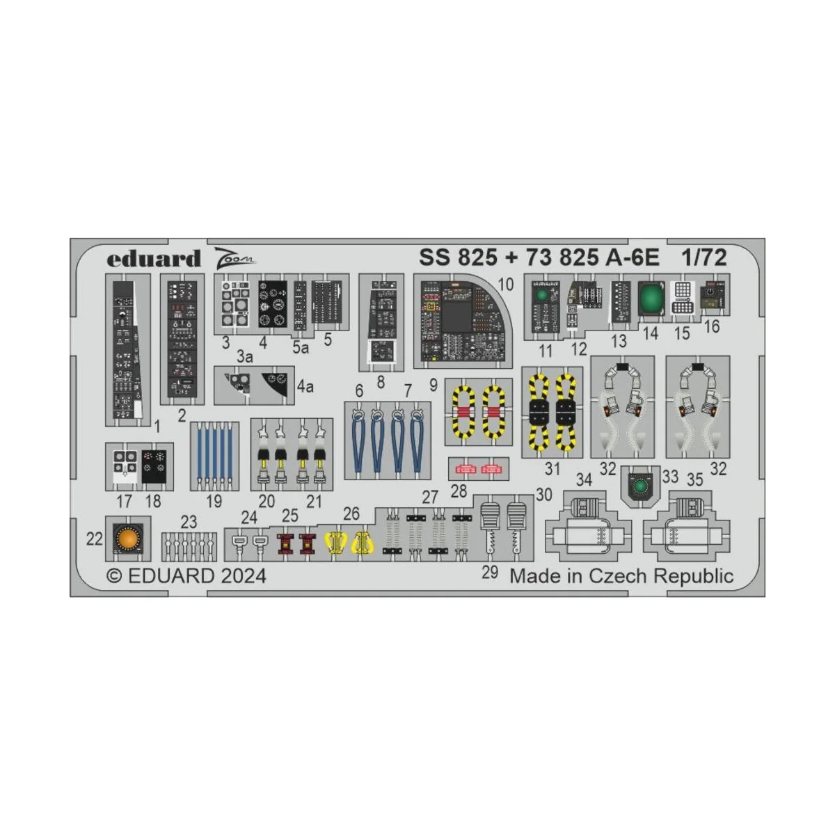A-6E, 1/72 - Eduard Accessories SS825